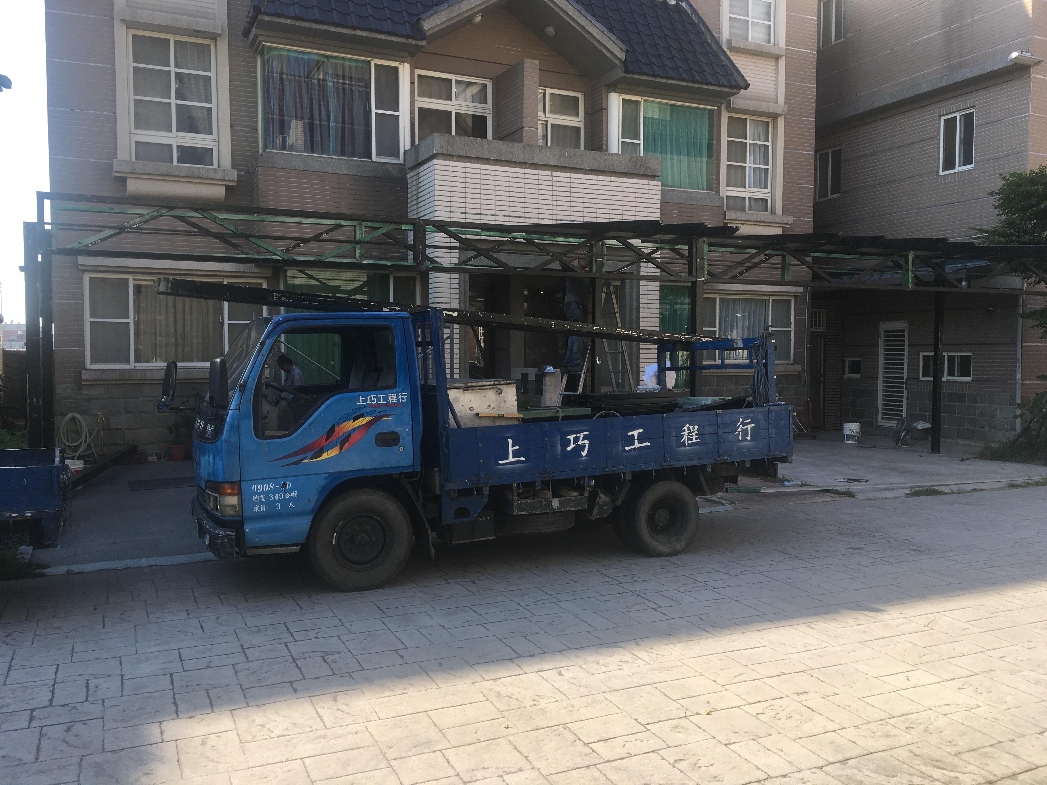 雨遮採光罩施工案例